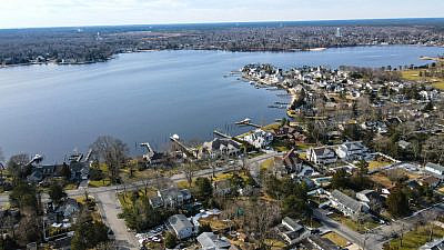 Aerial view of Toms River, N.J. Credit: Tom Aballo/Shutterstock.