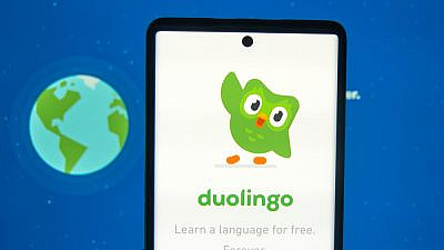 Duolingo is a platform that includes a language-learning website and mobile application. Credit: dennizn/Shutterstock.