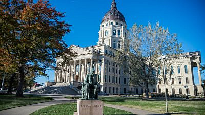 Kansas State Capitol building in Topeka. Credit: APN Photography/Shutterstock.
