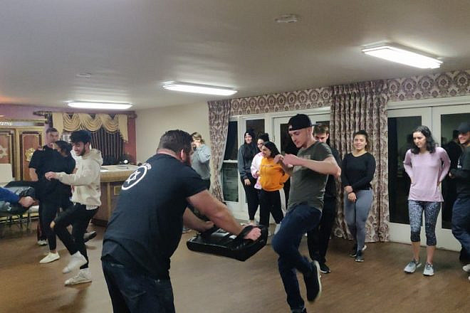 Shield of David Krav Maga training. Credit: Courtesy.