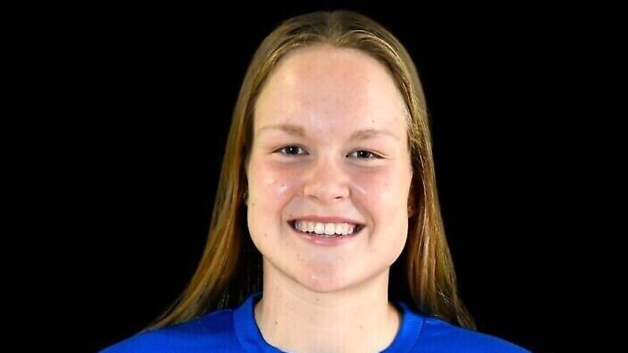 Israeli swimmer and gold medalist Anastasia Gorbenko. Credit: Israel Olympic Committee.