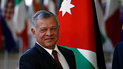 King Abdullah II of Jordan in 2018. Photo by Alexandros Michailidis/Shutterstock.