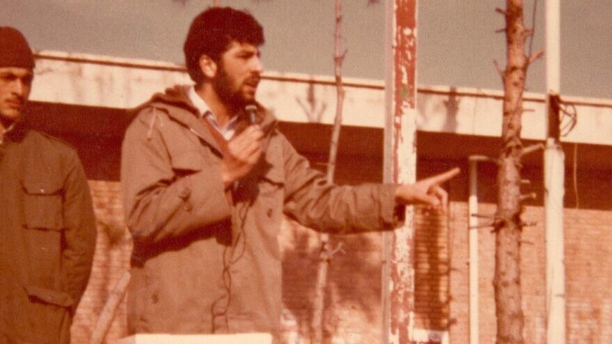 Ebrahim Raisi in the Iran-Iraq War era in the 1980s. He was sworn in as president of Iran on Aug. 5, 2021. Credit: Wikimedia Commons.