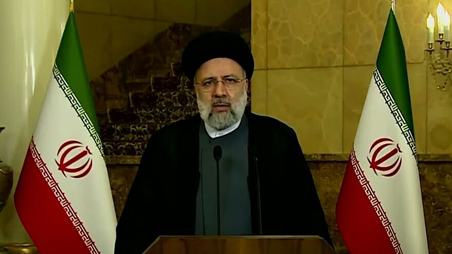Iranian President Ebrahim Raisi addresses the U.N. General Assembly in New York, Sept. 21, 2021. Source: YouTube.