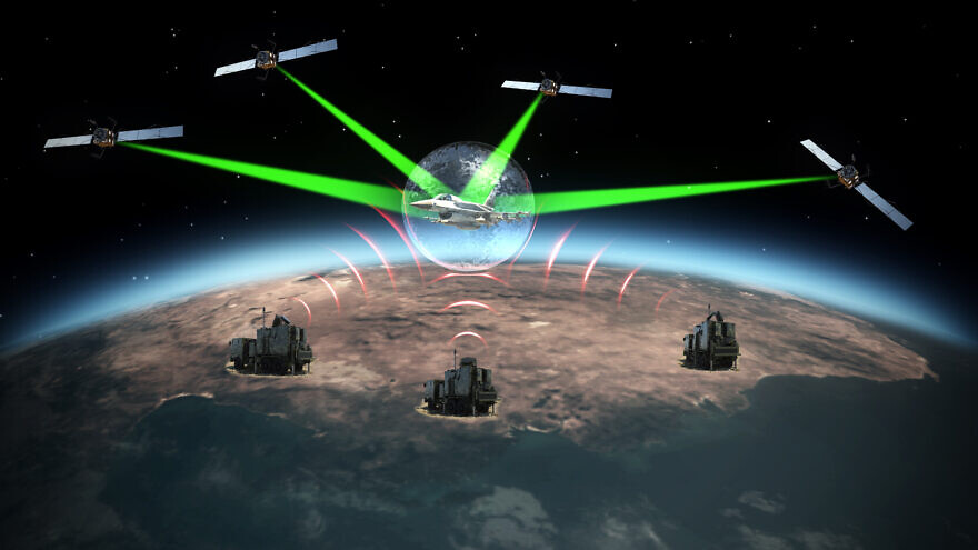 The Israeli Air Force integrates an anti-jamming GPS system onto F-16s and UAVs, made by Israel Aerospace Industries. Credit: IAI.