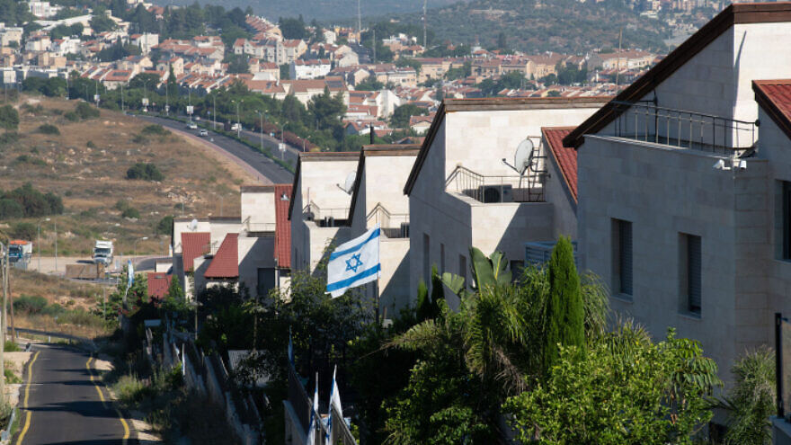 The city of Ariel in Samaria, July 2020. Photo by Sraya Diamant/Flash90.