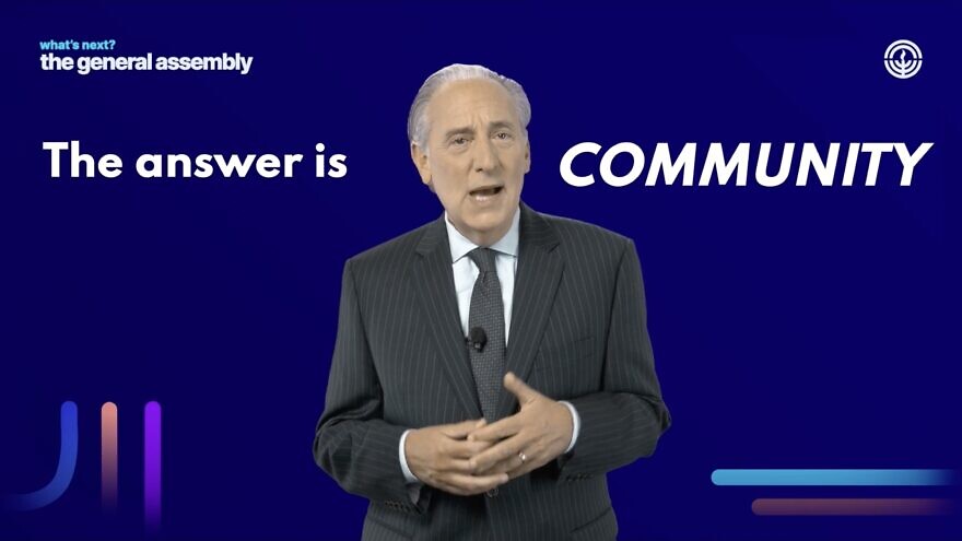 JFNA president and CEO Eric Fingerhut. Source: Screenshot.