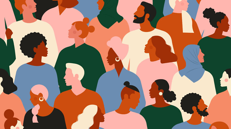 An artist's depiction of diversity. Credit: Angelina Bambina/Shutterstock.