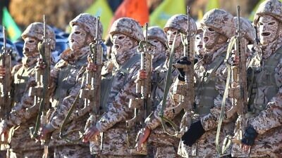Members of an Islamic Revolutionary Guard Corps special forces unit. Source: Wikimedia Commons.
