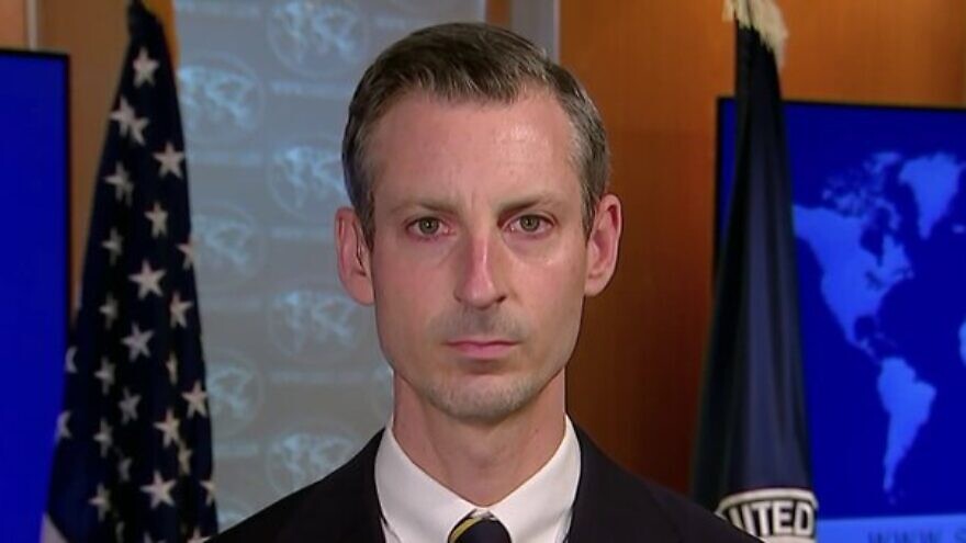 U.S. State Department Spokesman Ned Price in March 2022. Source: Twitter.