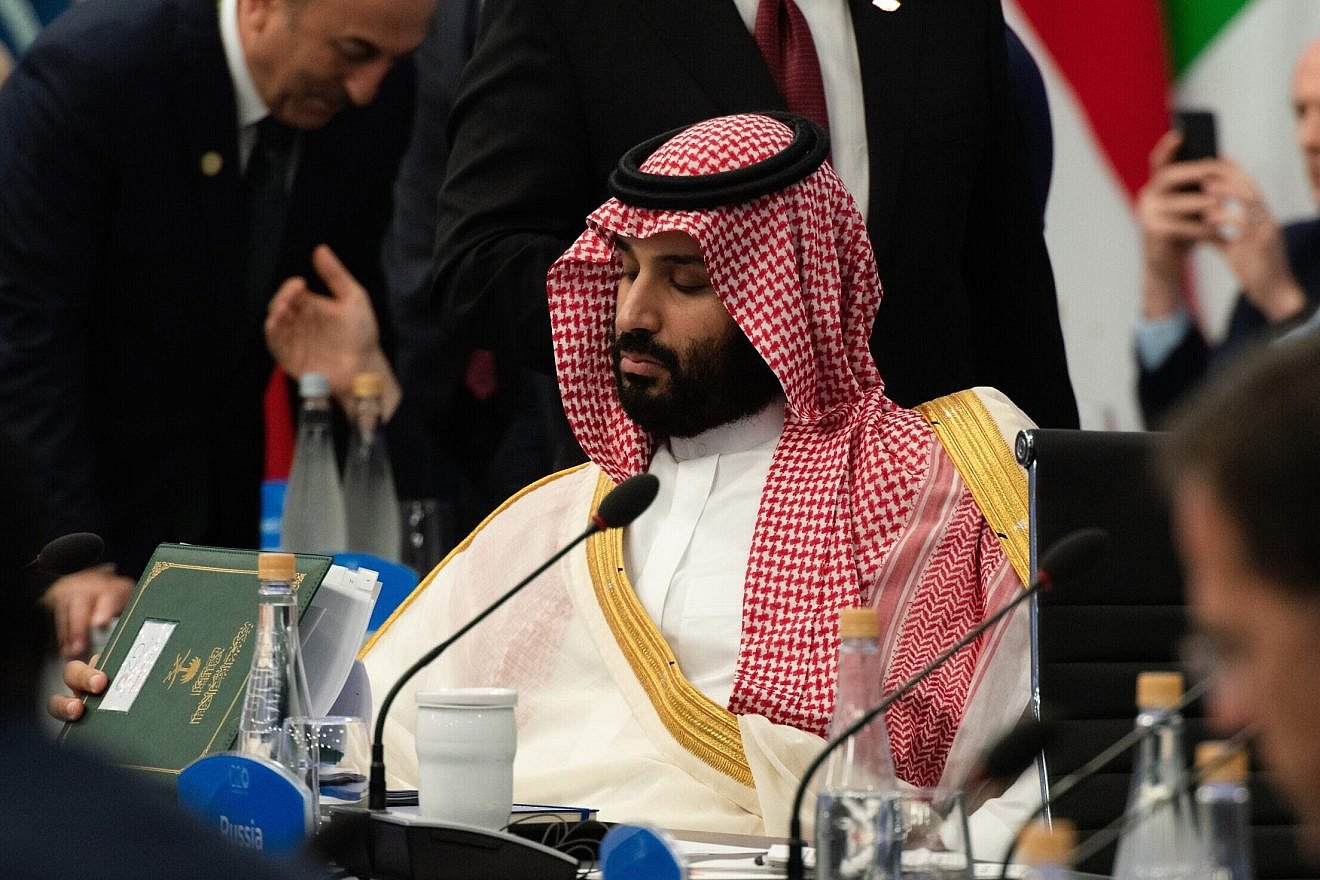 Saudi Crown Prince Mohammad bin Salman at the G20 meeting in Buenos Aires. Nov. 20, 2018. Photo by Matias Lynch/Shutterstock.