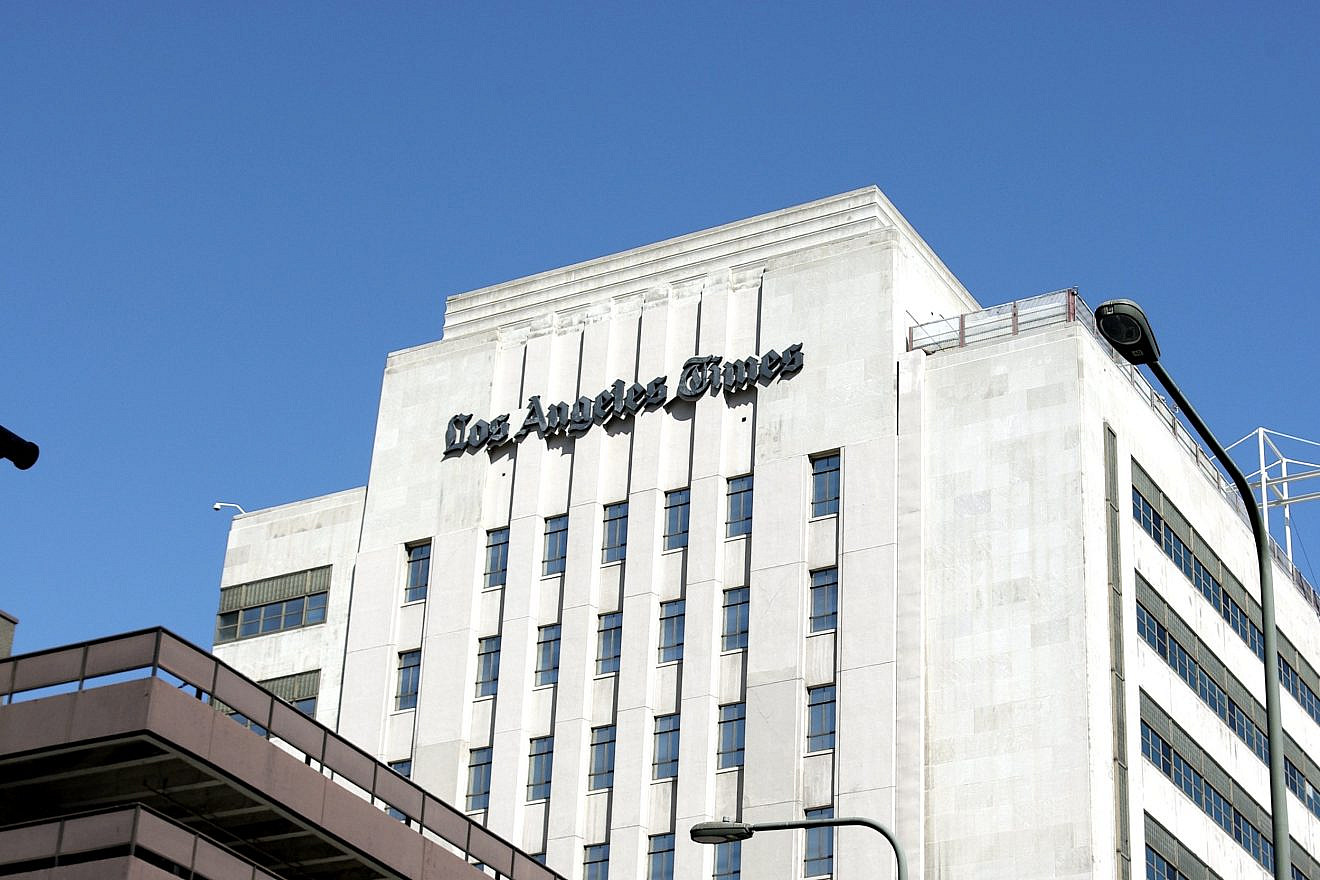 The Los Angeles Times Building. Photo: The Angels 2010