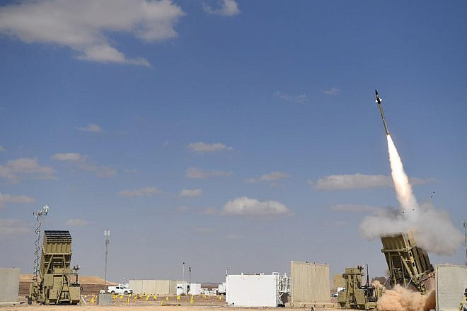 An Iron Dome live-fire test. Credit: Israeli Defense Ministry.