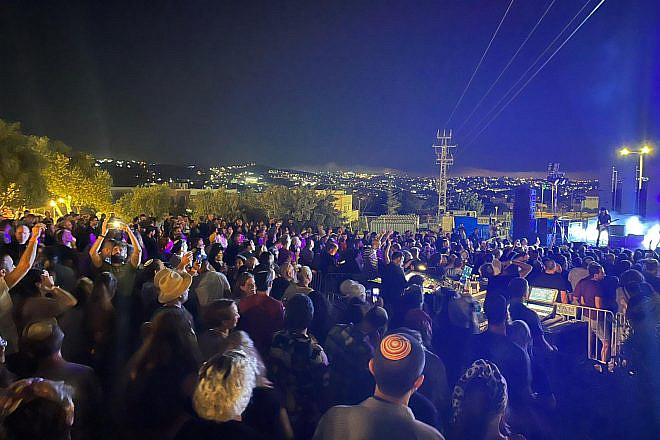 The seventh annual Tekoa Beer Festival in Tekoa, Israel, on July 15, 2022. Gush Etzion Regional Council.