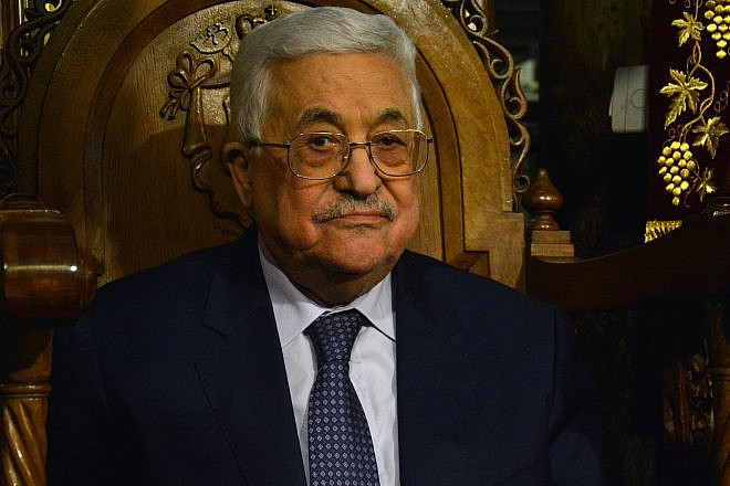 Palestinian Authority leader Mahmoud Abbas in Bethlehem, 2017. Credit: Golden Brown/Shutterstock.