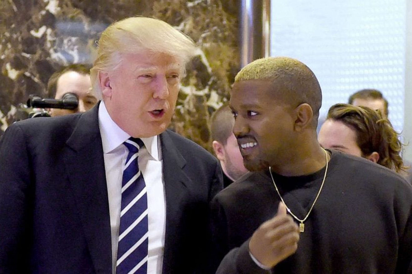 Donald Trump and Kanye ("Ye") West. Source: Twitter.