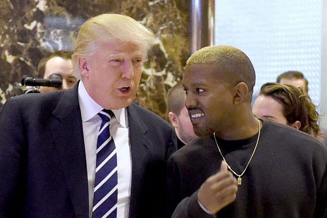 Donald Trump and Kanye ("Ye") West. Source: Twitter.