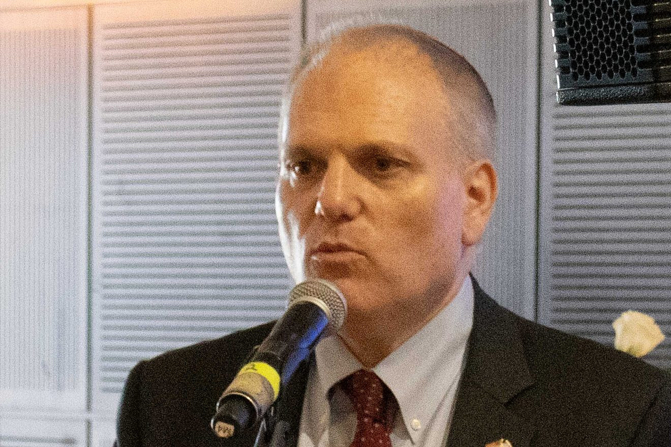 William Daroff, CEO of the Conference of Presidents of Major American Jewish Organizations, addresses the "Israel-U.S. Relations: Trends and Looking Ahead" conference, Tel Aviv, Nov. 14, 2022. Photo by David Isaac.