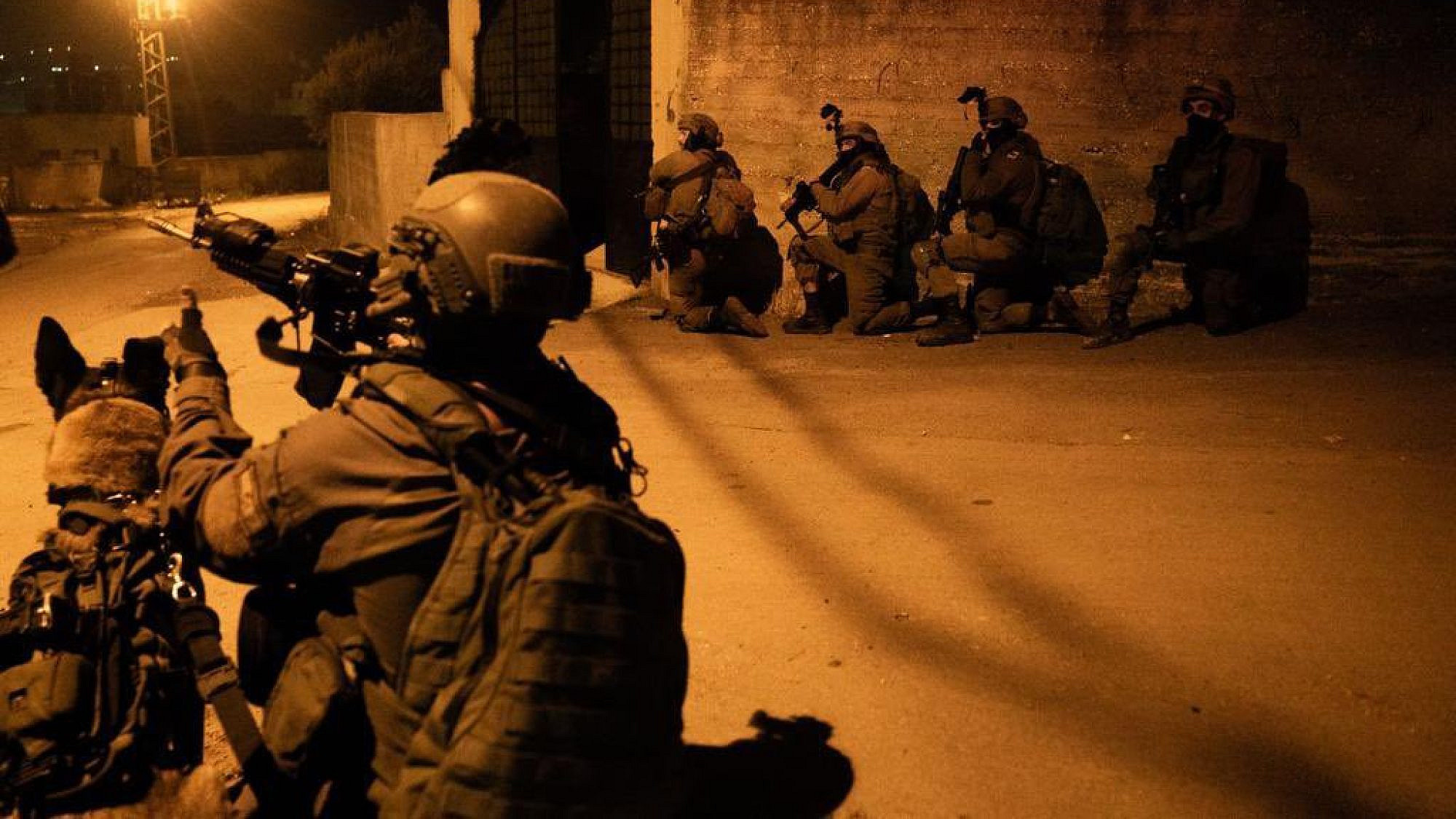 Israeli forces conduct a counterterror operation near Jenin, Dec. 1, 2022. Credit: IDF Spokesperson's Unit.