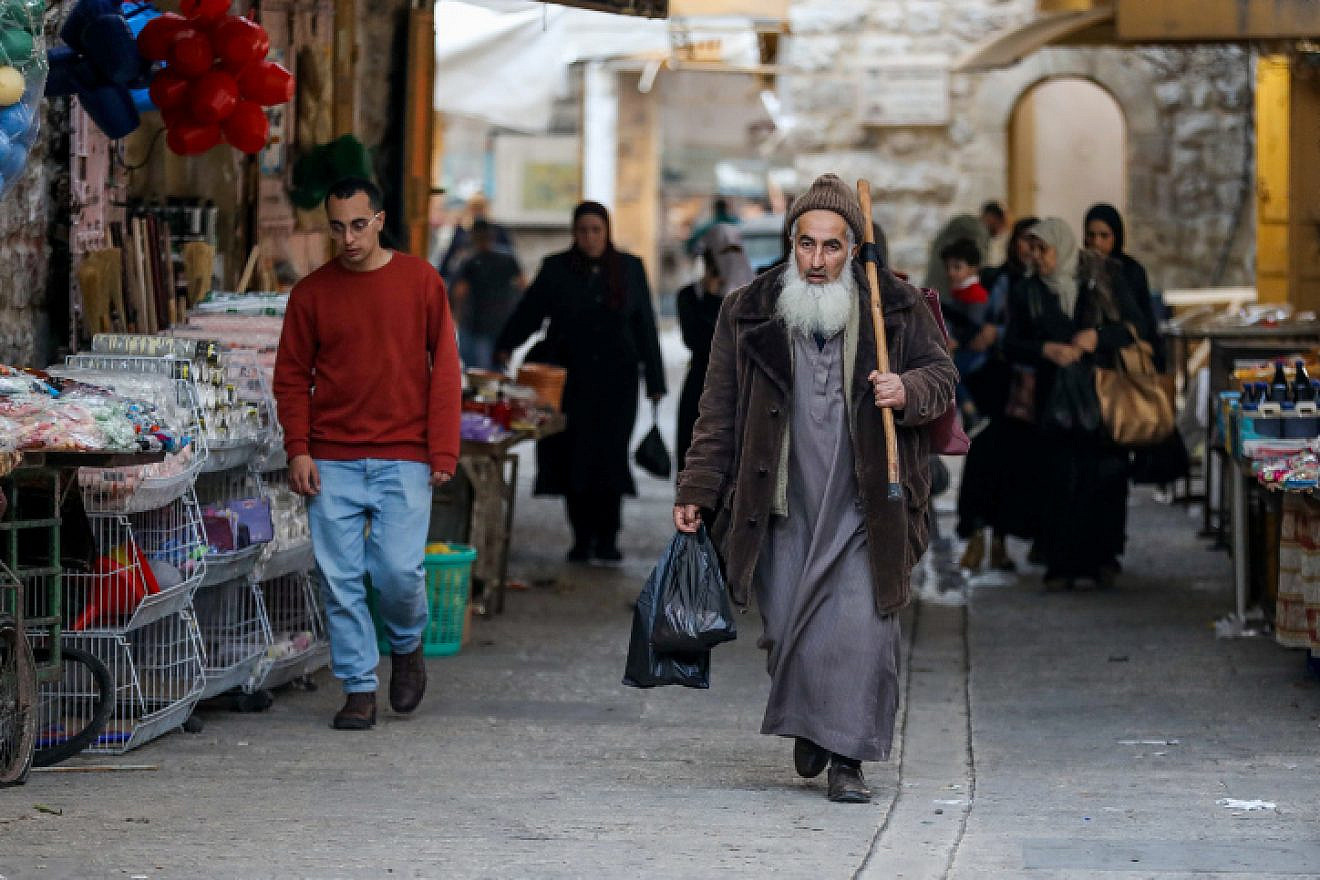The Old City in Hebron, Dec. 3, 2022. Photo by Wisam Hashlamoun/Flash90.