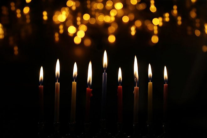 Chanukah menorah. Credit: tomertu/Shutterstock