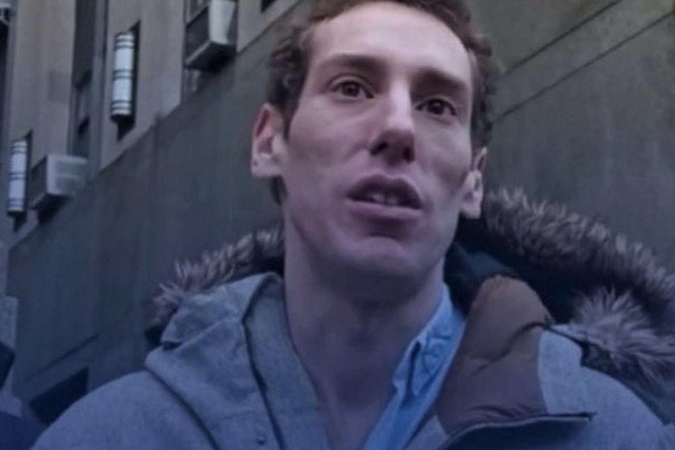 Joseph Borgen was violently attacked in May 2021. Source: Twitter/#EndJewHatred.