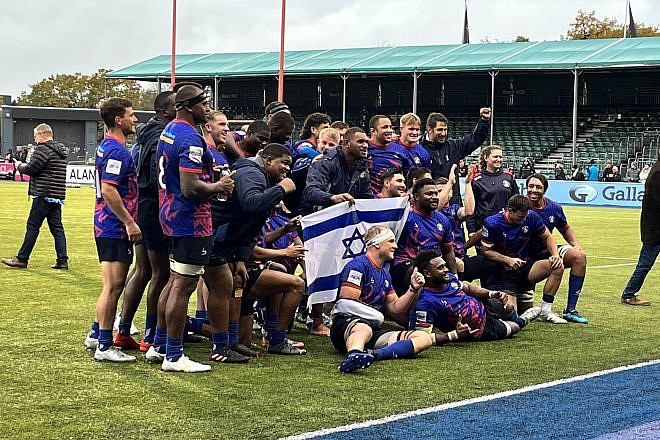 Tel Aviv Heat rugby team. Source: Twitter.