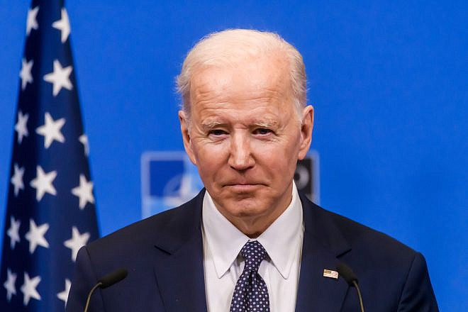 U.S. President Joe Biden at a NATO summit in Brussels on March 24, 2022. Photo by Gints Ivuskans/Shutterstock.
