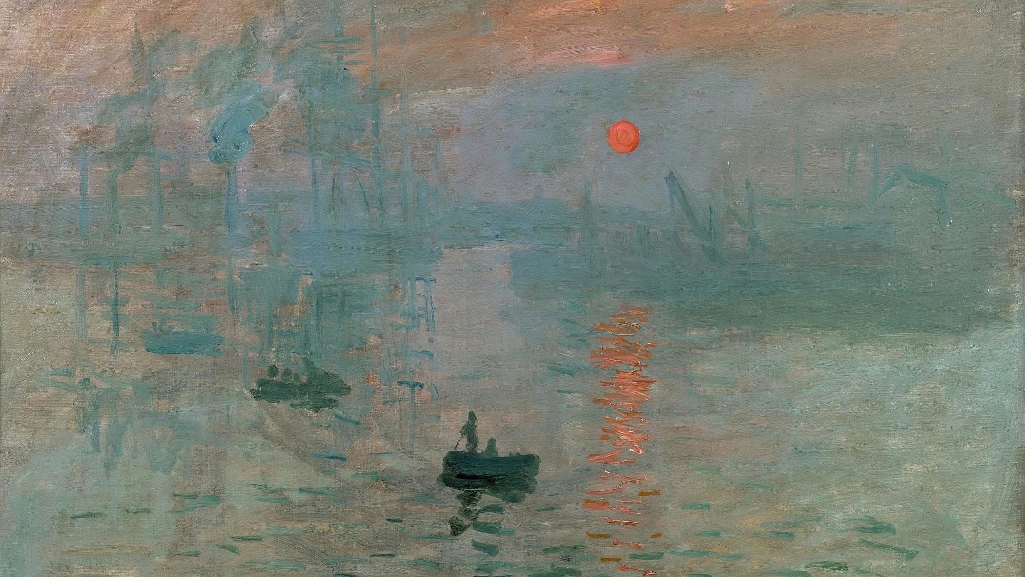 “Impression, Sunrise” (1872) oil on canvas painting by Claude Monet. Credit: Musée Marmottan, Paris, via Wikimedia Commons.