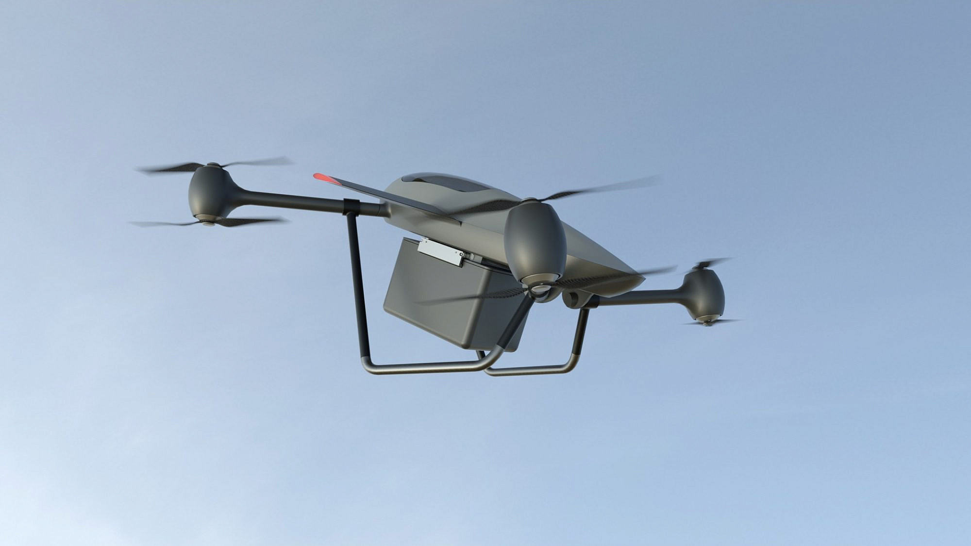 HevenDrones' H2D55 UAV. Credit: Courtesy.