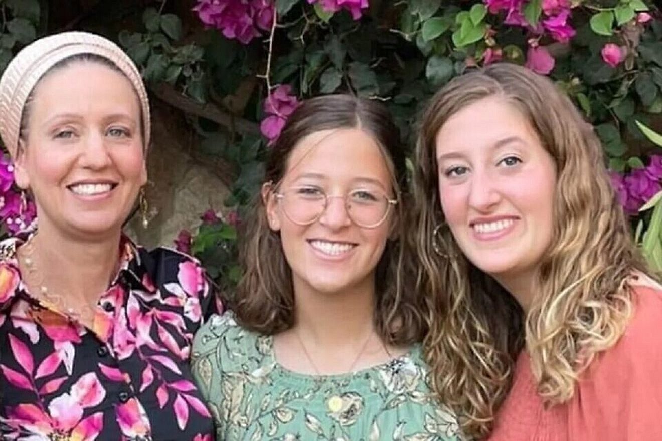 From left: Lucy Dee and daughters Rina, 15, and Maia, 20. Credit: Courtesy.