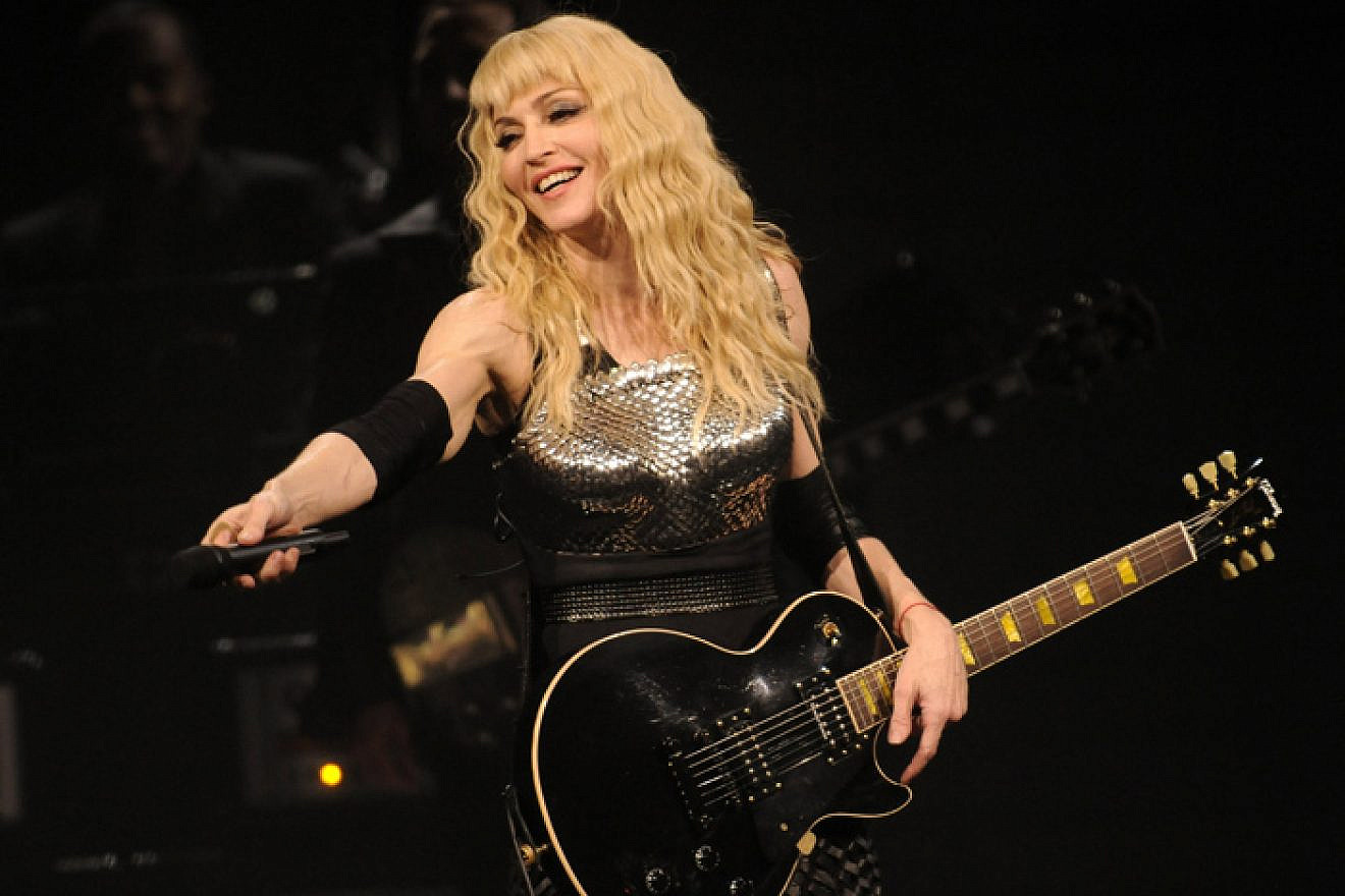 Madonna. Photo by Kevin Mazur/Flash90.