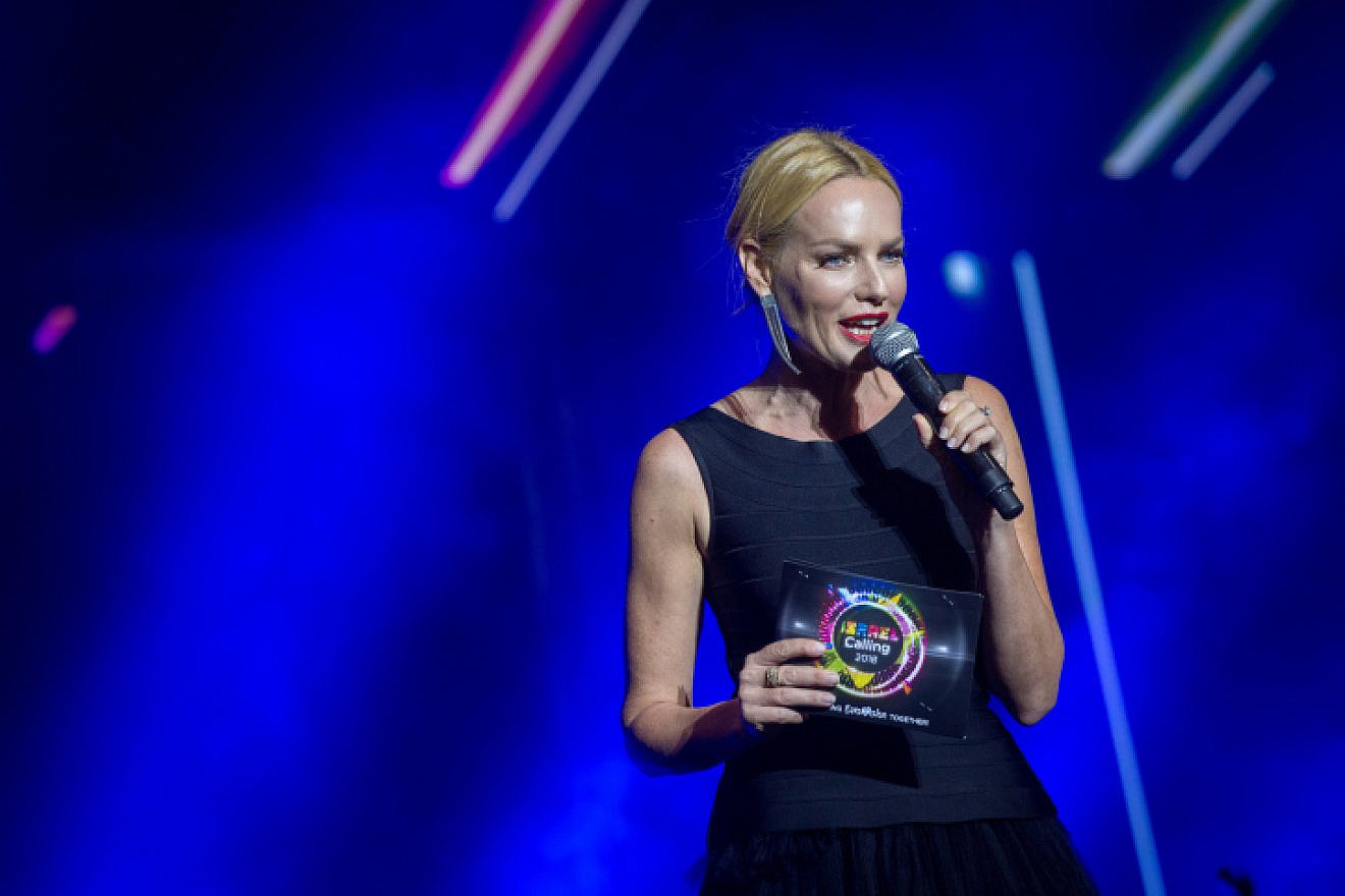 Israeli television host Galit Gutman. Photo by Miriam Alster/Flash90.