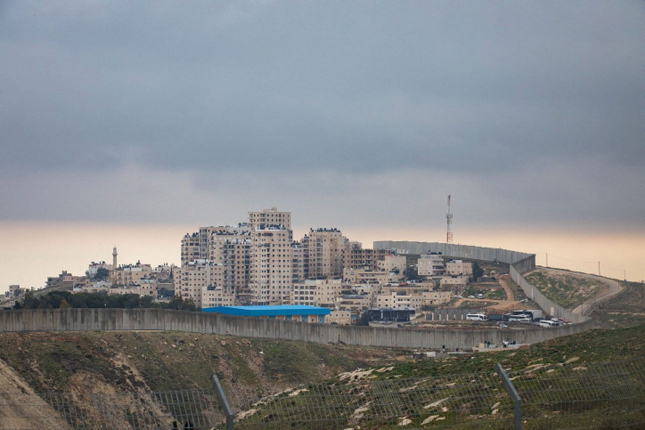 Abu Dis, Feb. 2, 2020. Photo by Olivier Fitoussi/Flash90.
