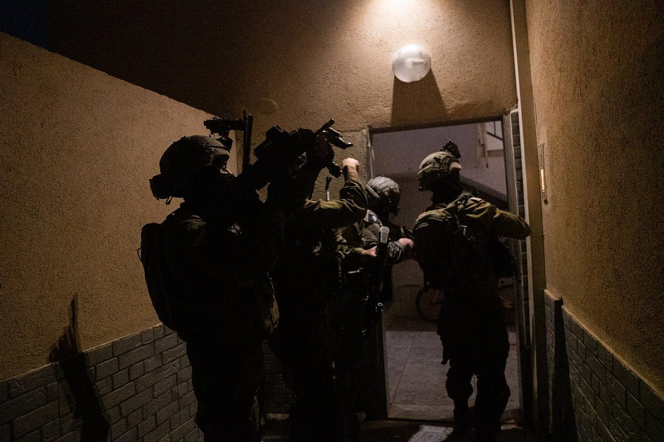 Israeli soldiers operating in Nablus killed the Palestinian terrorists who murdered three members of the Dee family, May 4, 2023. Credit: IDF.