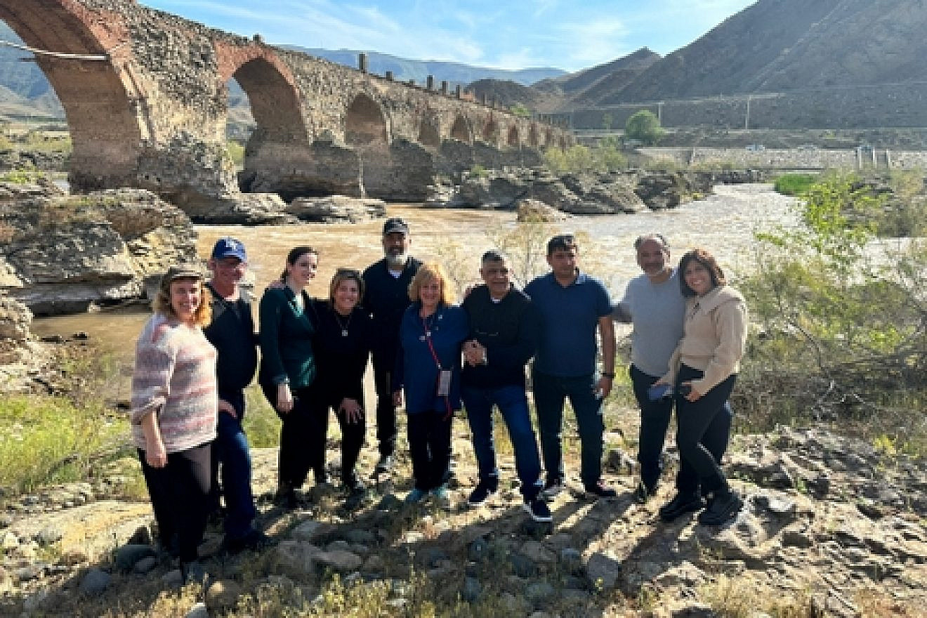 A group of visitors to Azerbaijan under the auspices of the US-AZ Cultural Foundation. Photo by Eti El-Kiss Mizrahi.