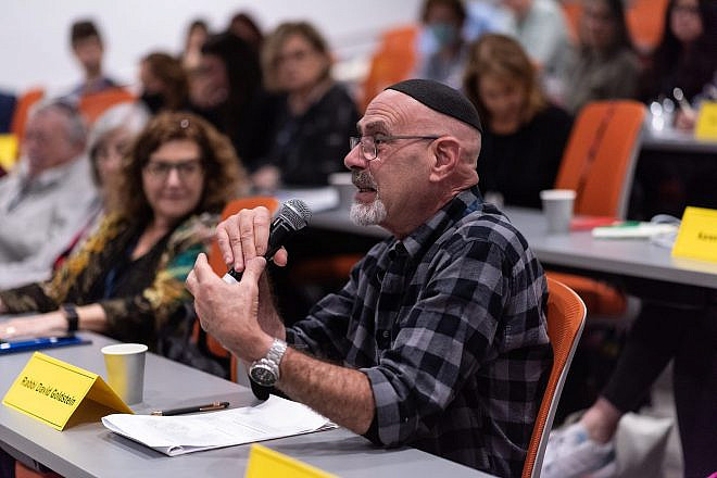 Rabbi David Goldstein at the inaugural four-day “Conference of Learners,” sponsored by the Florence Melton School of Adult Jewish Learning, in Chicago, May 2023. Credit: Courtesy.