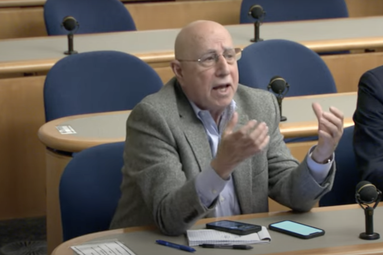 "Al-Quds" correspondent Said Arikat asks a question at a U.S. State Department press briefing, May 2, 2023. Source: YouTube.