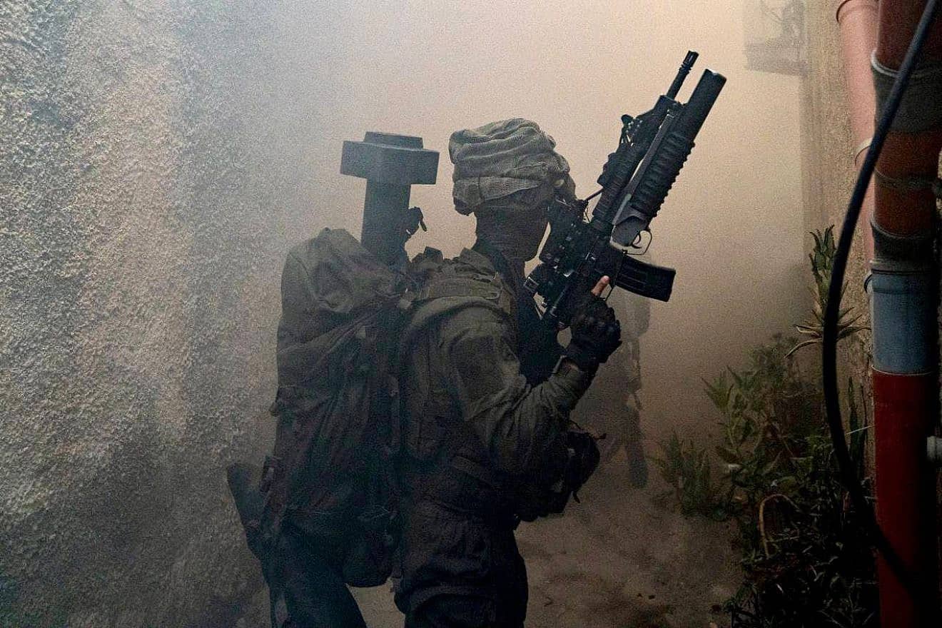 Israeli forces operate in Jenin. Credit: IDF.