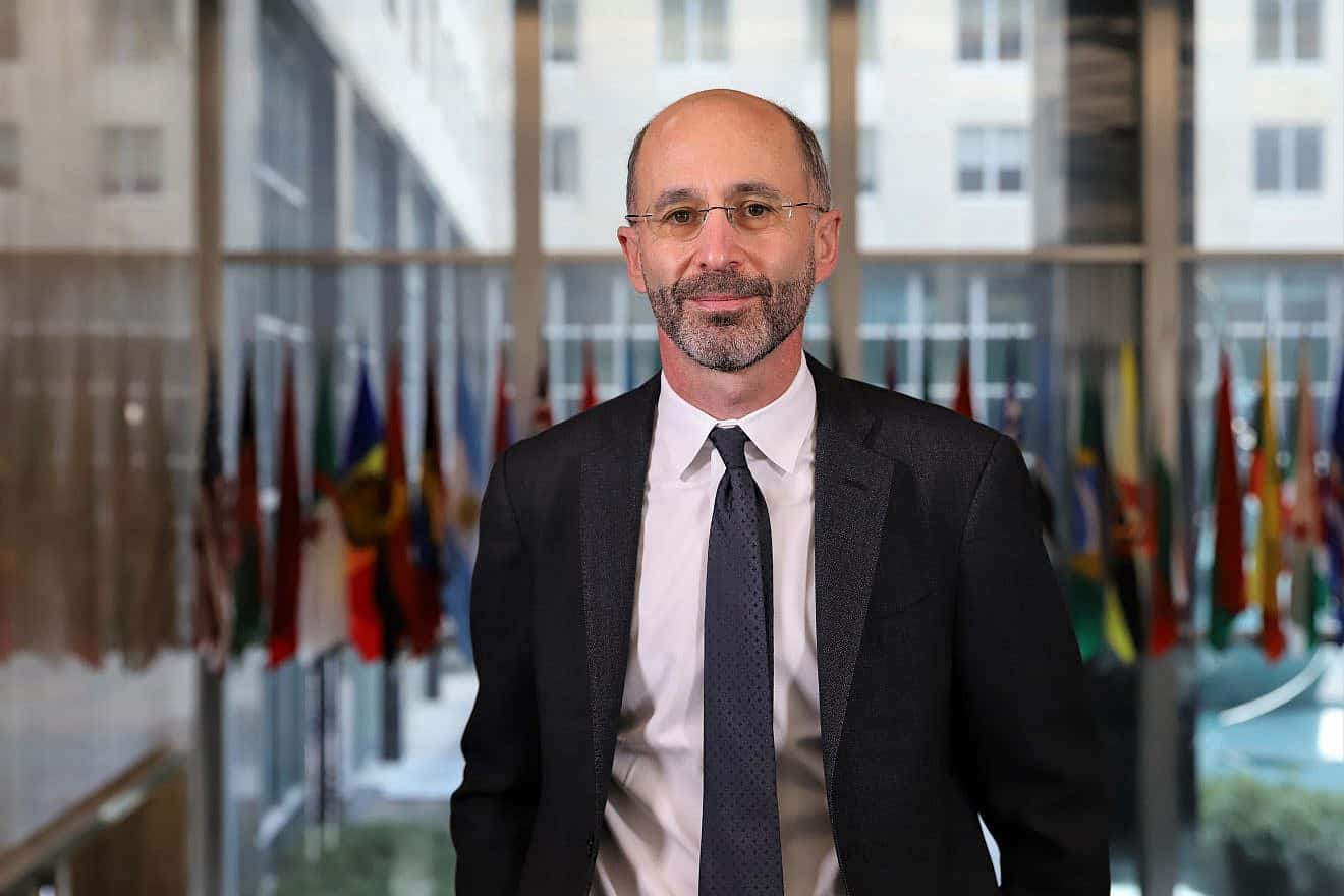 U.S. Special Envoy for Iran Robert Malley speaks to "VOA Persian" at the State Department in Washington, March 7, 2021. Credit: VOA Persian via Wikimedia Commons.