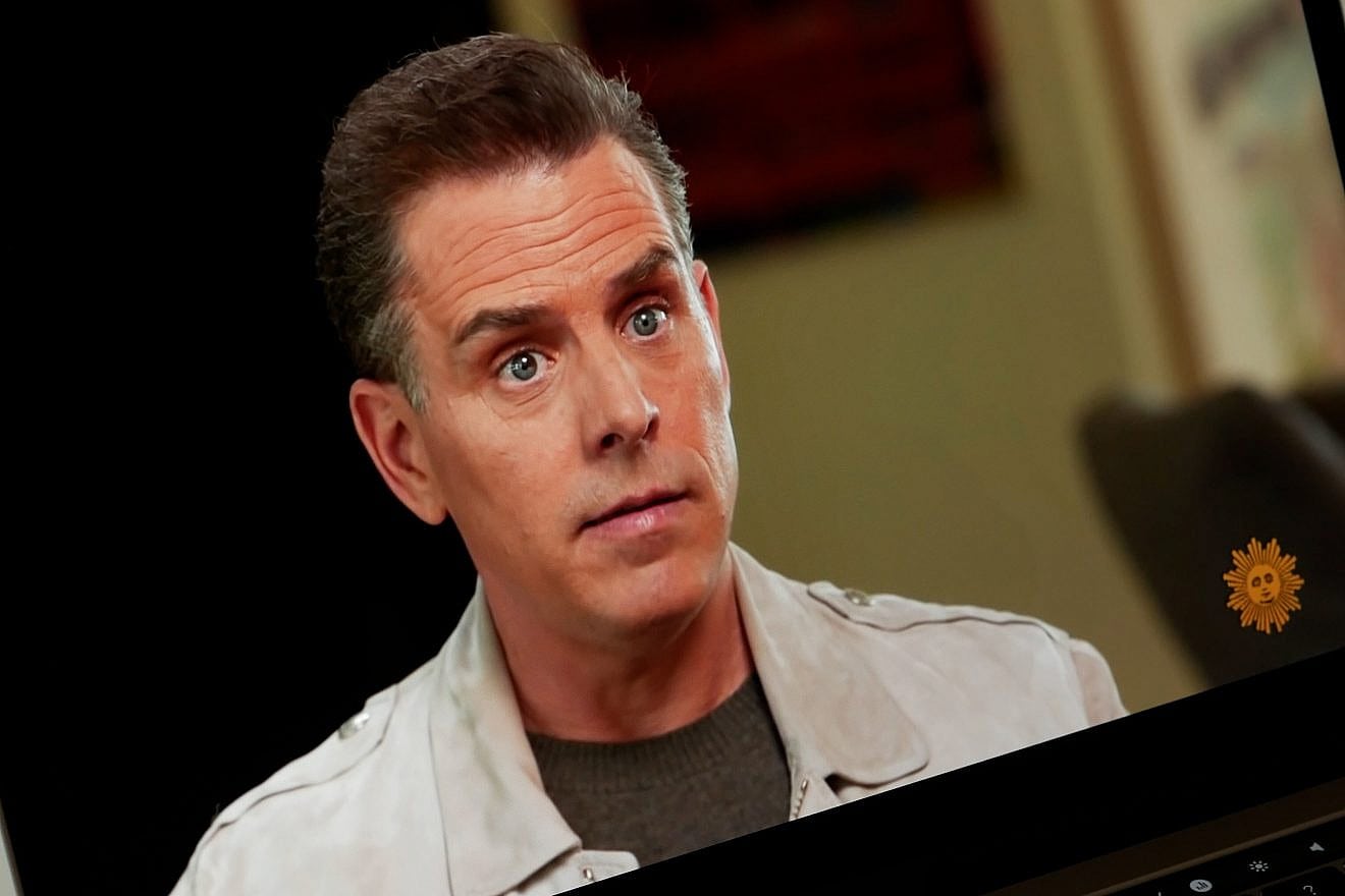 Hunter Biden interview for CBS "Sunday Morning News" on April 4, 2021. Credit: Domenico Fornas/Shutterstock.