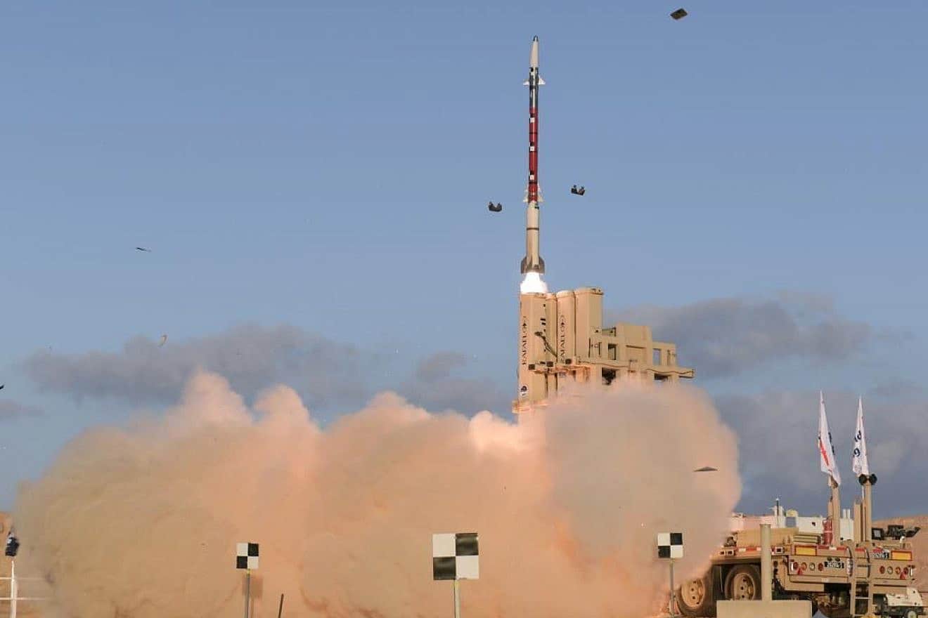 Israel's David's Sling missile-defense system. Photo by Israel Ministry of Defense Spokesperson's Office.