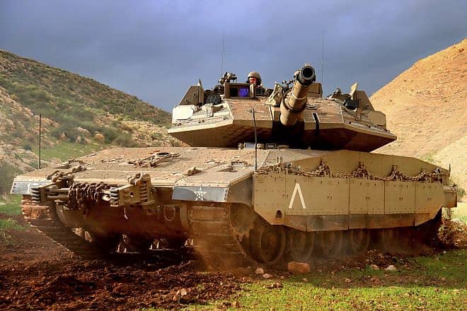 An Israeli Defense Forces Merkava Mk IV main battle tank. Credit: Israeli Defense Ministry.