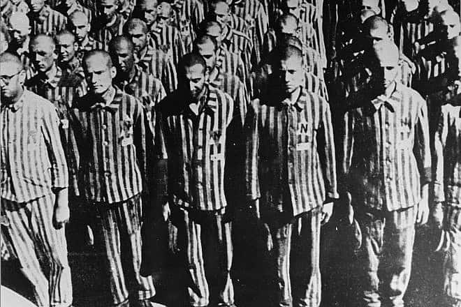 Dutch Jews at the Mauthausen concentration camp, June 26, 1941. Source: Wikimedia Commons.