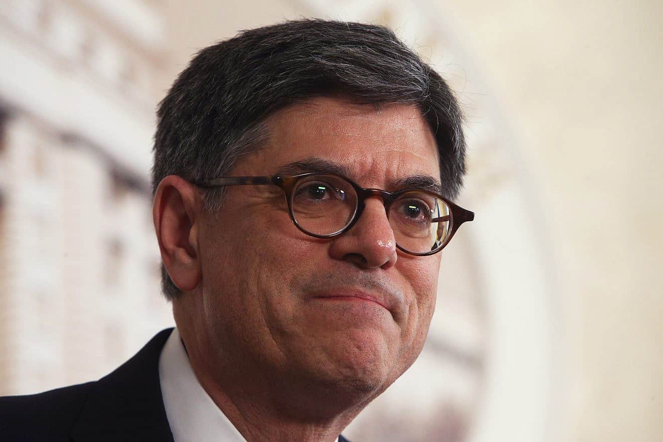 Jack Lew, then U.S. treasury secretary, on a visit to Ukraine on Nov. 13, 2015. Photo by Sergey Starostenko/Shutterstock.
