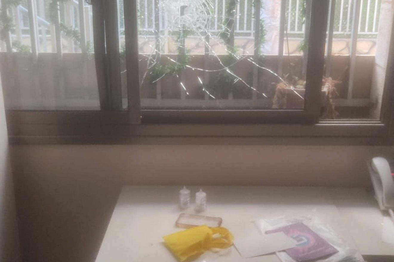 Terrorists opened fire at this Arab school in Jerusalem's Kafr Aqab neighborhood, Aug. 29, 2023. Photo used in accordance with Clause 27a of the Copyright Law.