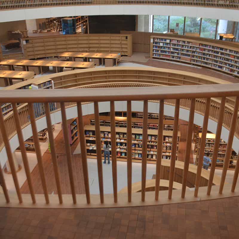 The National Library of Israel in Jerusalem. Credit: Sharon Altshul.