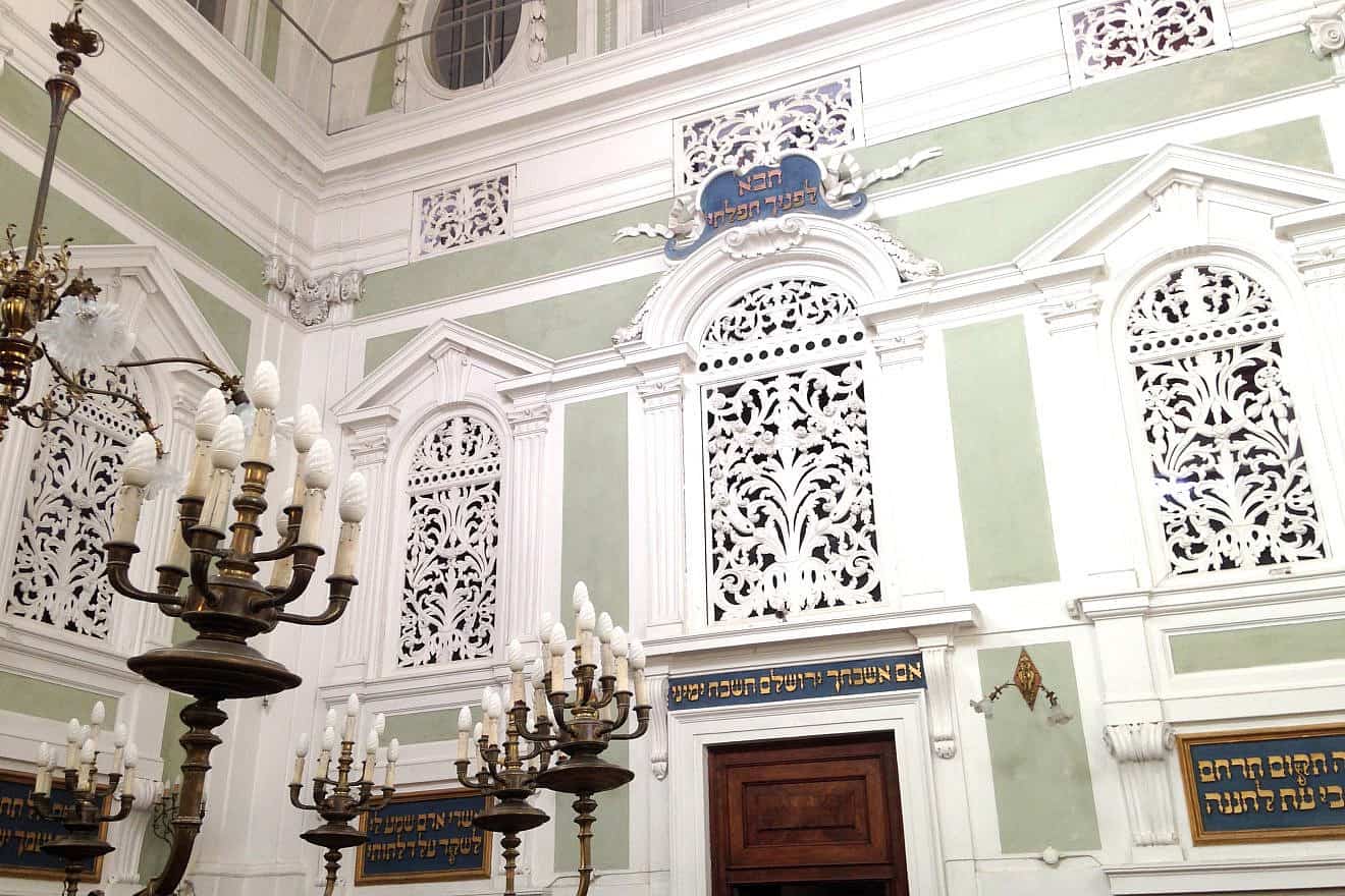 A synagogue in Siena, Italy. Photo by Menachem Wecker.