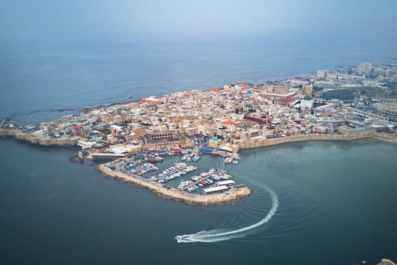 A view of the Old City of Acre in northern Israel, on March 23, 2019. Photo by Menachem Lederman/Flash90.