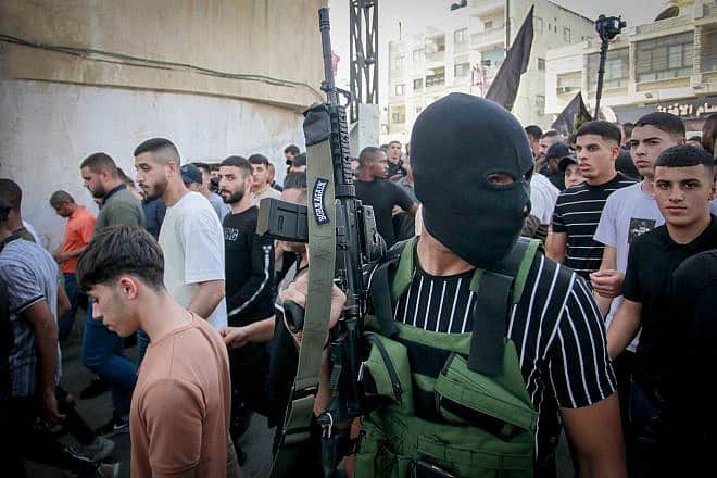 Palestinians in Jenin, Oct. 22, 2023. Photo by Nasser Ishtayeh/Flash90.